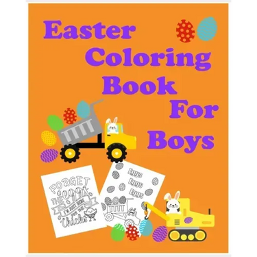Easter Coloring Book For Boys