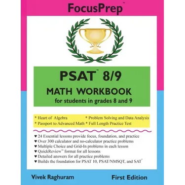 PSAT 8/9 MATH Workbook: for students in grades 8 and 9.