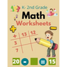 2nd Grade Math Worksheets: 2nd Grade Math Workbooks For Kids, Digits 0-20, Addition And Subtraction Workbook, Math Worksheets 2nd Grade And K