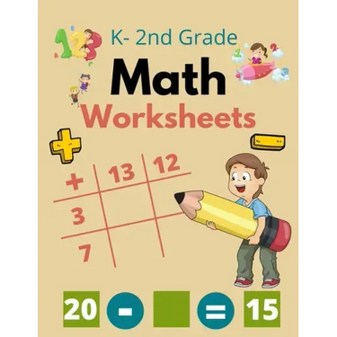 2nd Grade Math Worksheets: 2nd Grade Math Workbooks For Kids, Digits 0-20, Addition And Subtraction Workbook, Math Worksheets 2nd Grade And K
