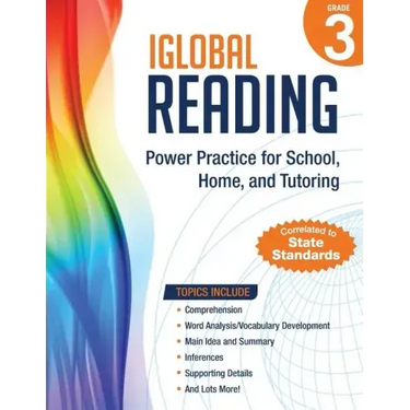 iGlobal Reading, Grade 3: Power Practice for School, Home, and Tutoring