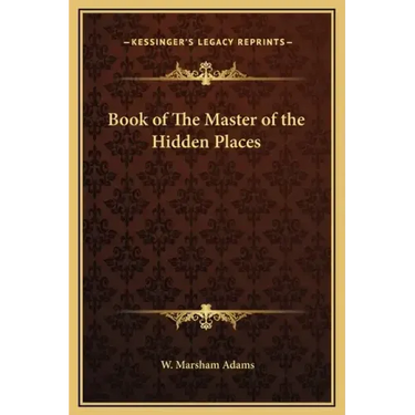 Book of the Master of the Hidden Places