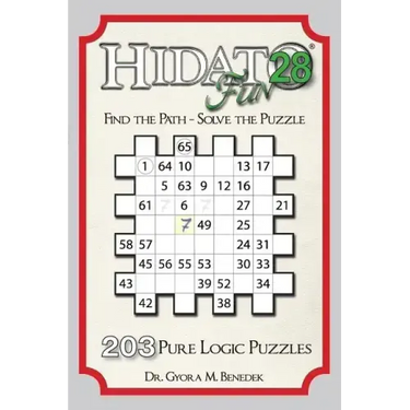 Hidato fun 28: 203 New Logic Puzzles