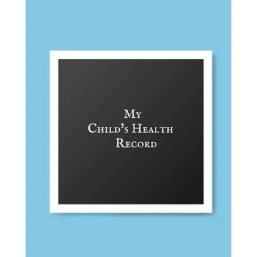 My child's Health Record: Child's Medical History To do Book, Baby 's Health keepsake Register & Information Record Log, Treatment Activities Tr