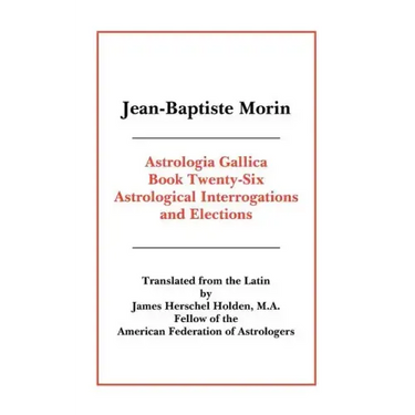 Astrologia Gallica Book 26