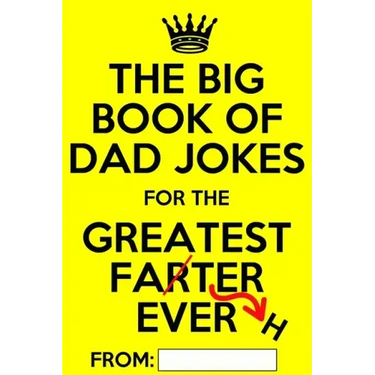 The Big Book of Dad Jokes: Terribly Good Personalized Dad Joke Book