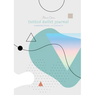 Dotted Bullet Journal - Abstract: Medium A5 - 5.83X8.27