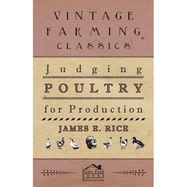 Judging Poultry for Production