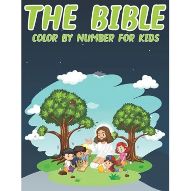 The Bible Color By Number For Kids: Great Gift Idea For Christians Kids Help Learn About the Bible and Jesus Christ (volume 3)