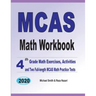 MCAS Math Workbook: 4th Grade Math Exercises, Activities, and Two Full-Length MCAS Math Practice Tests