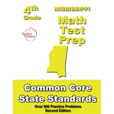 Mississippi 4th Grade Math Test Prep: Common Core Learning Standards