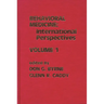 Behavioral Medicine: International Perspectives, Volume 1