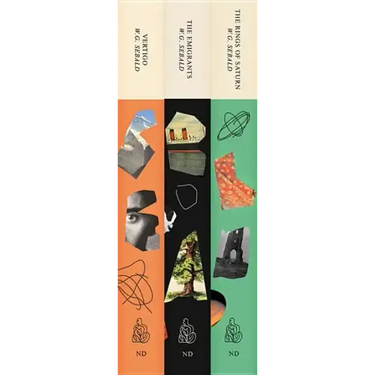 Three Book Sebald Set: The Emigrants, the Rings of Saturn, and Vertigo
