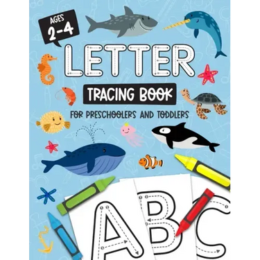 Letter Tracing Book for Preschoolers and Toddlers: Homeschool, Preschool Skills for Age 2-4 Year Olds (Big ABC Books) Trace Letters and Numbers Workbo