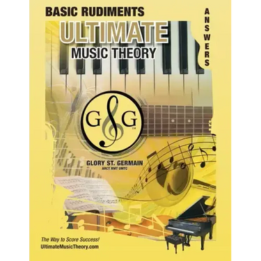 Basic Rudiments Answer Book - Ultimate Music Theory: Basic Music Theory Answer Book (identical to the Basic Theory Workbook), Saves Time for Quick, Ea
