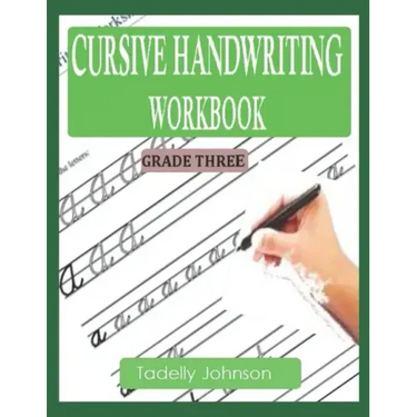 Cursive Handwriting Workbook Grade Three: Cursive Handwriting Worksheet Free