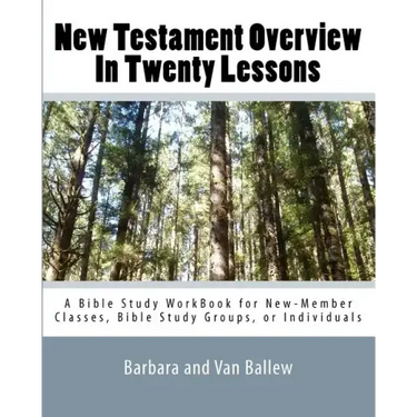 New Testament Overview In Twenty Lessons: A Bible Study Workbook For New-Member Classes, Bible Study Groups, Or Individuals