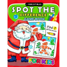 Christmas Spot The Difference Game Book for kids: Puzzles Activity Book for Boy, Girls, Kids Ages 2-4,3-5,4-8