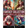 Fantasy Collection: Adult Coloring Book with Over 100 Coloring Pages of Mermaids, Vampires, Elves and Mystic Goddesses (Fantasy Coloring Book)
