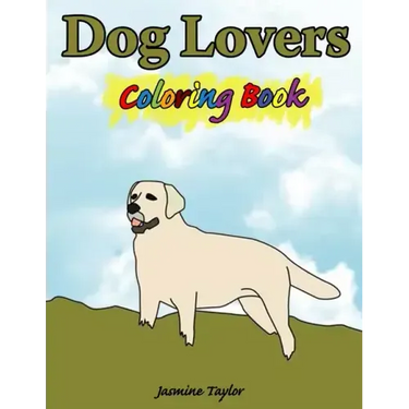 Dog Lovers Coloring Book