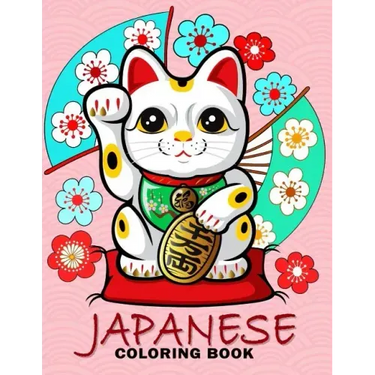 Japanese Coloring Book: Travel Japan Coloring Book Easy, Fun, Beautiful Coloring Pages