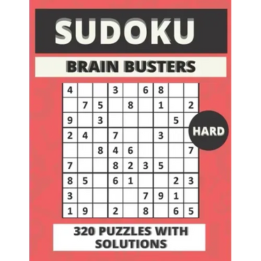 Sudoku Brain Busters: Hard Sudoku Puzzles