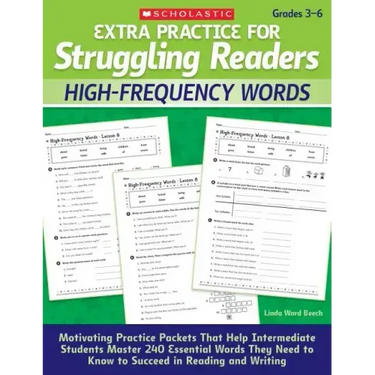 High-Frequency Words, Grades 3-6