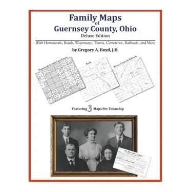 Family Maps of Guernsey County, Ohio