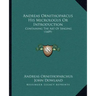 Andreas Ornithoparcus His Micrologus Or Introduction: Containing The Art Of Singing (1609)