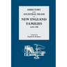 Directory of the Ancestral Heads of New England Families, 1620-1700