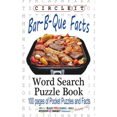 Circle It, Bar-B-Que / Barbecue / Barbeque Facts, Word Search, Puzzle Book