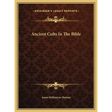 Ancient Cults In The Bible