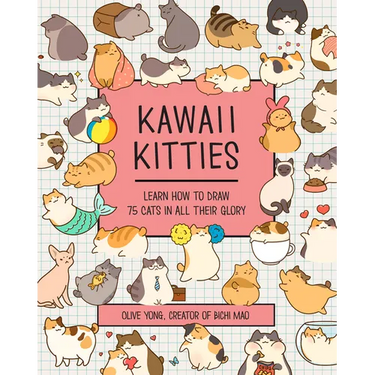 Kawaii Kitties: Learn How to Draw 75 Cats in All Their Glory