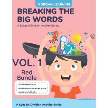 Breaking The Big Words: VOLUME 1 (VC/CV): A Syllable Division Activity Series