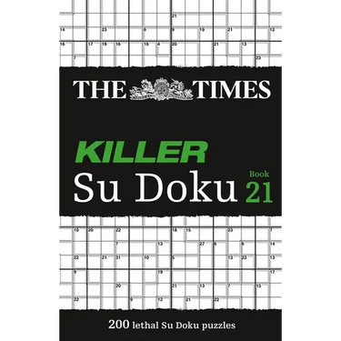 The Times Killer Su Doku Book 21: 200 Lethal Su Doku Puzzles