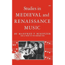 Studies in Medieval and Renaissance Music