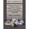 Fairbanks, Morse & Co V. American Valve & Meter Co U.S. Supreme Court Transcript of Record with Supporting Pleadings