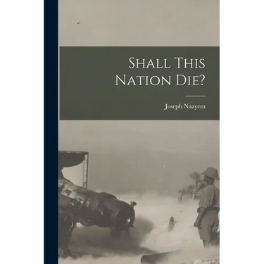 Shall This Nation Die?