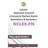 Latest National Council Licensure Nation NCLEX-PN Exam Questions and Answers: NCLEX-PN Workbook
