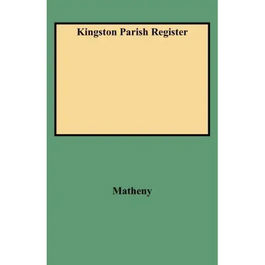 Kingston Parish Register