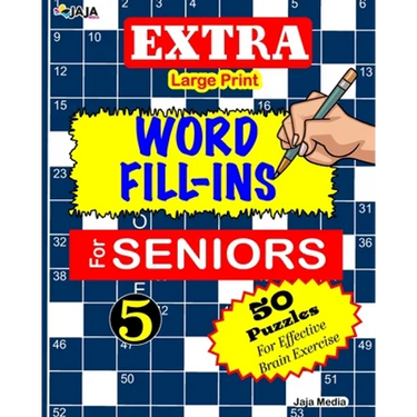 EXTRA Large Print WORD FILL-INS FOR SENIORS: Vol 5