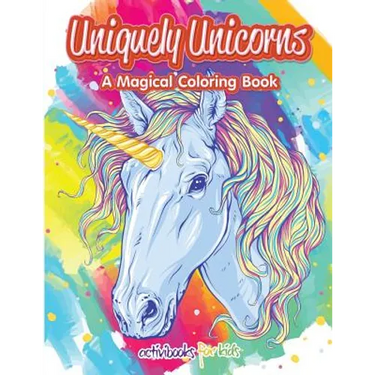 Uniquely Unicorns: A Magical Coloring Book