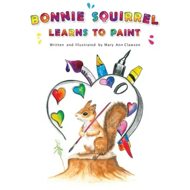 Bonnie Squirrel Learns To Paint