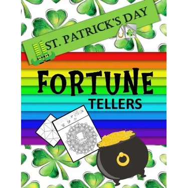 St. Patrick's Day Fortune Tellers: Paper Folding Templates; Origami for Kids