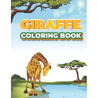 Giraffe Coloring Book: Giraffe Coloring Book 60 Pages for kids