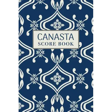 Canasta Score Book: 6x9, 110 pages, Keep Track of Scoring Card Games