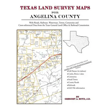 Texas Land Survey Maps for Angelina County