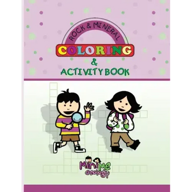 Rock & Mineral Coloring & Activity Book