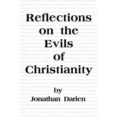 Reflections on the Evils of Christianity
