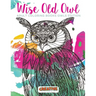 Wise Old Owl Adult Coloring Books Owls Edition